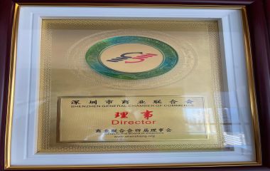 Director of Shenzhen Chamber of Commerce - Fourth Council of the Chamber of Commerce